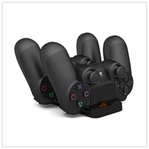 Cargador Doble Con Base Dock Playstation Ps4 - Dobe